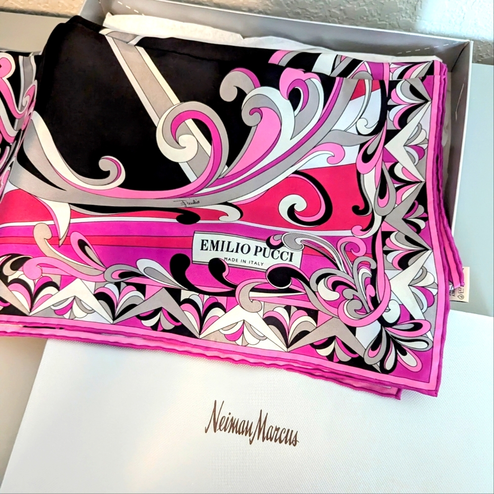 Emilio Pucci Silk Scarf